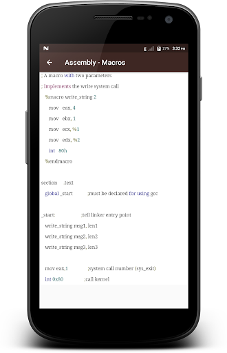 Assembly Language Screen 3