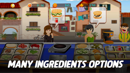 Cooking Fish Restaurant Game Screen 2