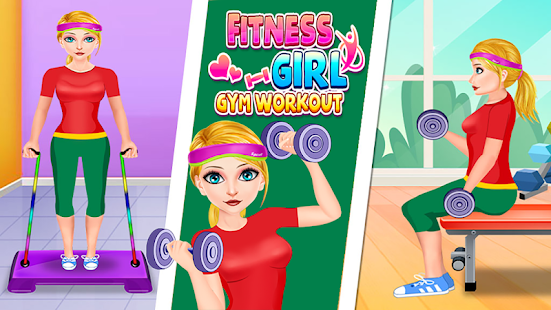 Fitness Girl: Gym Workout Games for Girls 1.3 APK screenshots 1