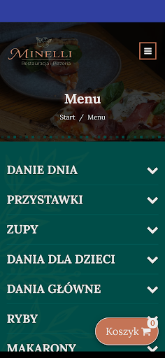 Restauracja Minelli Screen 2