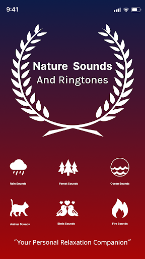 Android application Nature Sounds Relax and Sleep screenshort