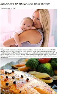 How to Lose Pregnant Weight