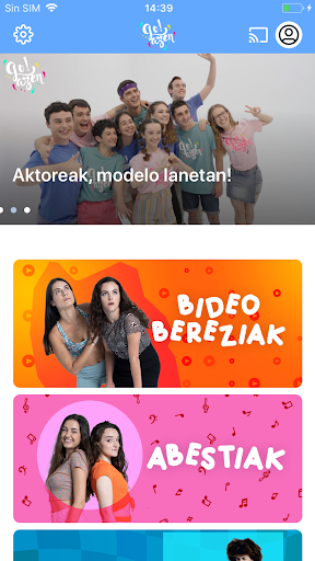 Android application Go!azen EiTB screenshort