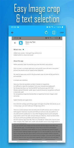 Scan my Text - OCR Text Scanne Screen 2