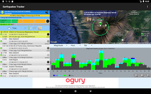 Earthquakes Tracker 2.6.9 Screenshots 10