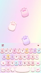 Cute Cat Paws Theme