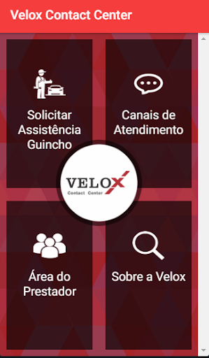 Android application Velox - Agendamento screenshort