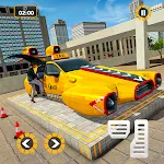 Cover Image of Download Flying Car Games: Taxi Games  APK