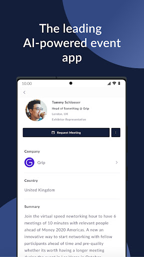Android application EU-Startups Summit screenshort