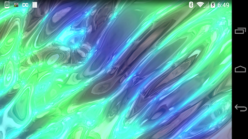 Color Flow 3D Live Wallpaper