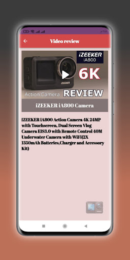 iZEEKER iA800 Camera Guide Screen 3