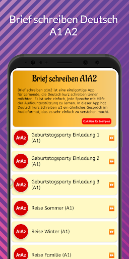 Brief schreiben Deutsch A1 A2 Screen 2