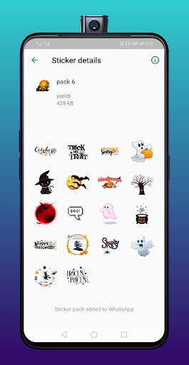Free Halloween Stickers - WAStickerApp