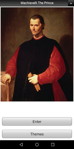 Android application Machiavelli - The Prince screenshort