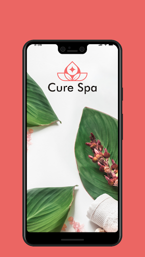 Android application Cure Spa screenshort