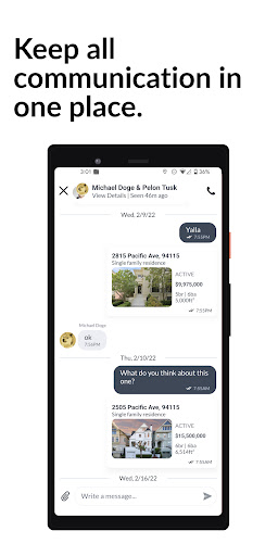 Zenlist Home Search Screen 2