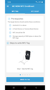 Captura de Pantalla 3 ManageEngine NFC Enrollment android