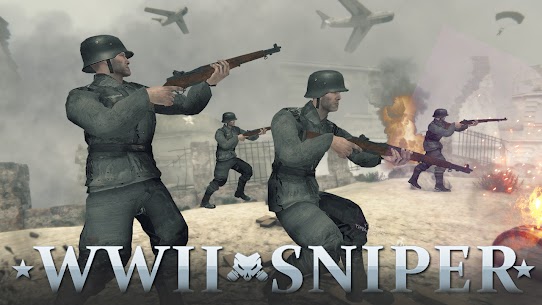 WW2 Sniper – Shooting Guns :World War Games 2021 3