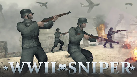 WW2 Sniper Shooting Guns Games