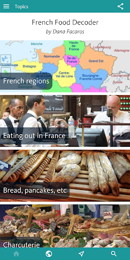 Android application French Food Decoder screenshort