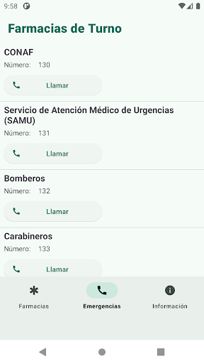 Farmacias de Turno Chile Screen 2
