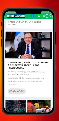 LA UNION ZACAPA GT Screen 3