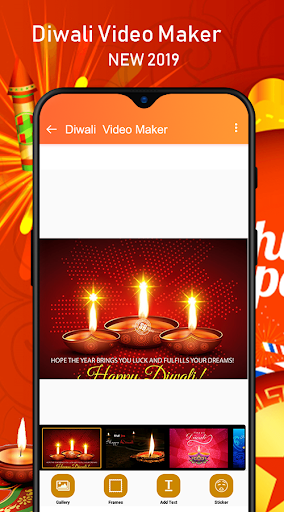 Diwali Video Maker with Music Status Maker 2020
