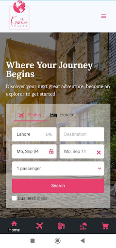 Kreativetravel Screen 3