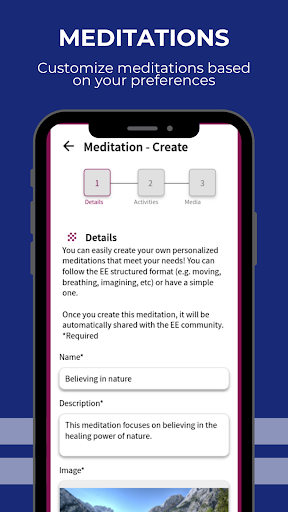 Android application Enlightened Energies screenshort
