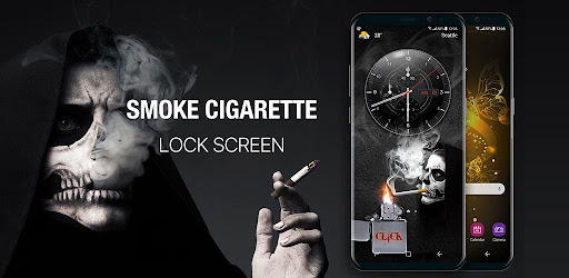 Cigarette Smoking Lock Screen
