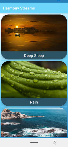 Harmony Streams Screen 2