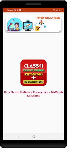 Android application Economics Class-11 Statistics( screenshort