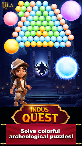 Indus Quest Idols Bubble game