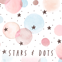 Симпатичные обои Stars & Dots