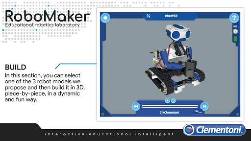 RoboMaker® START Screen 2