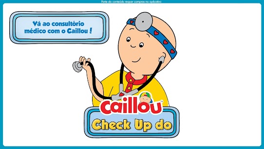 Check Up do Caillou – Médico 1
