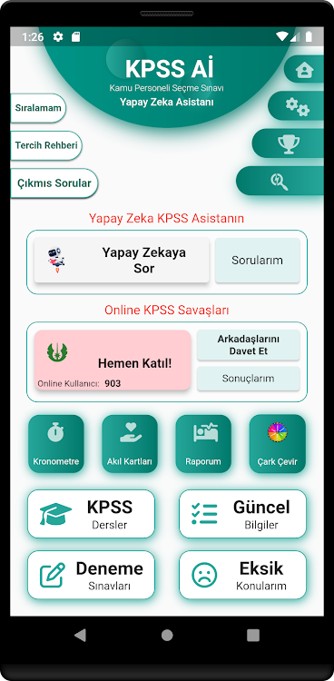 KPSS AI Yapay Zeka KPSS 2024 - 1.2.5 - (Android)