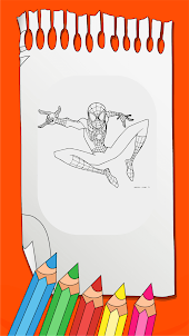 spiderman colorir