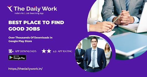 The Daily Work Job Search App Screen 2