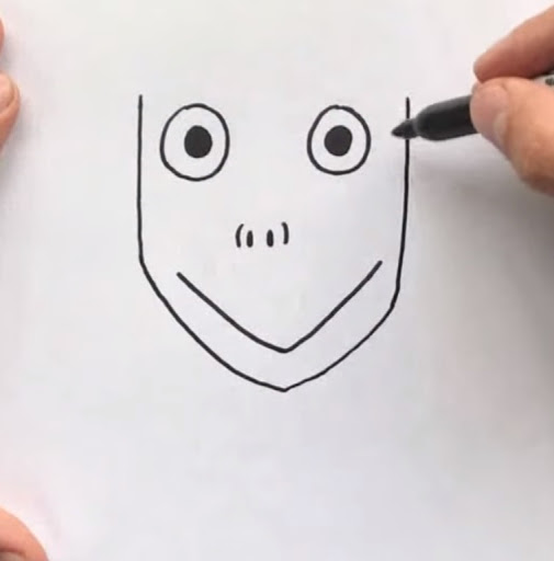 How to draw momo step by step Screen 3