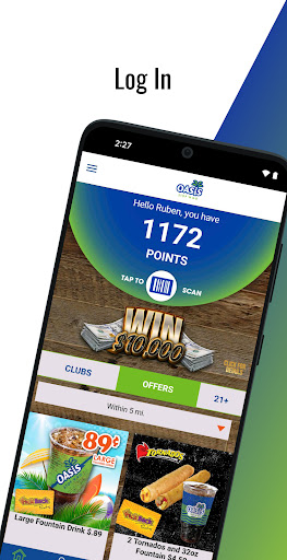 Android application Oasis Stop 'N Go screenshort