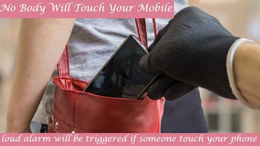 Android application Don't touch my cell phone - A screenshort