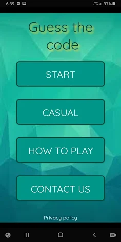 Guess the code - Screenshot 1