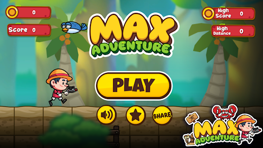 Android application Max Boy Adventure screenshort