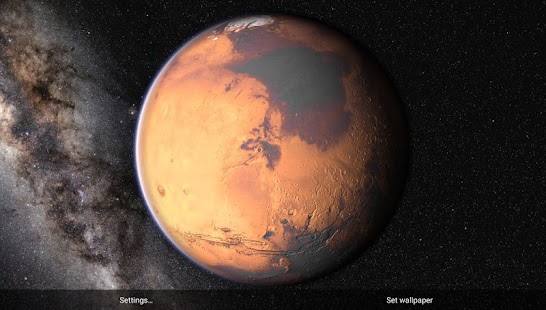 Mars 3D Live Wallpaper Screenshot