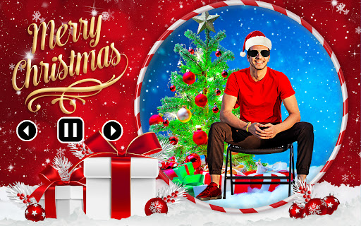Christmas video maker music Screenshot