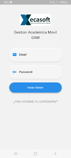 Android application Gestión Académica Móvil GAM screenshort