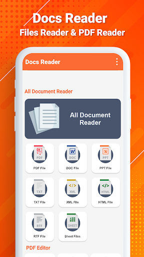 Android application Docs Reader screenshort