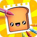 Cover Image of ดาวน์โหลด How to draw Food and Drinks  APK