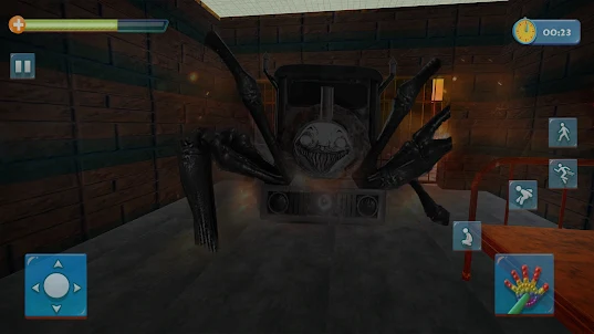 Scary Choo Horror Spider Train